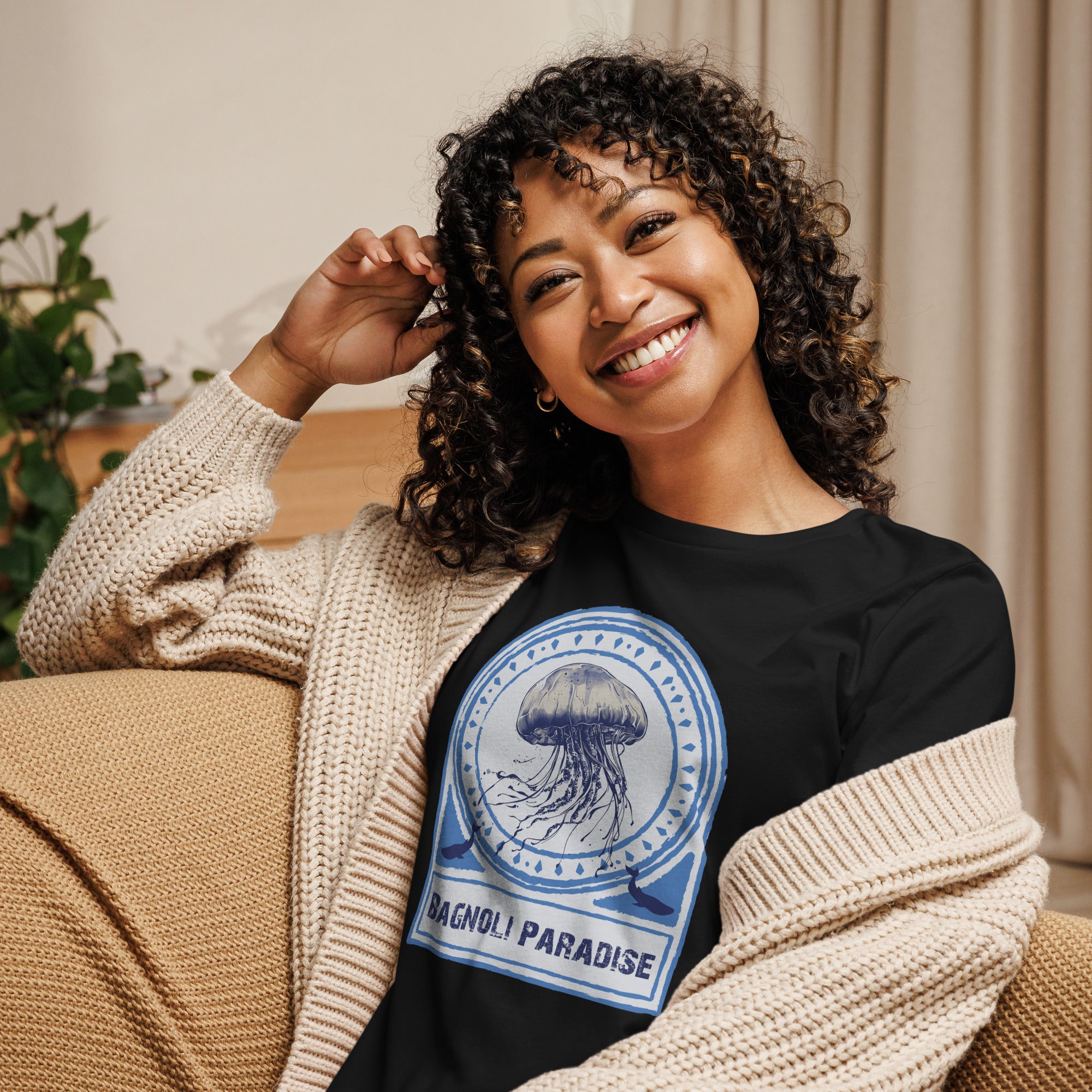 Bagnoli Paradise – Imaginary Paradise, Guaranteed Fun | ItaloTropics® Woman T-Shirt